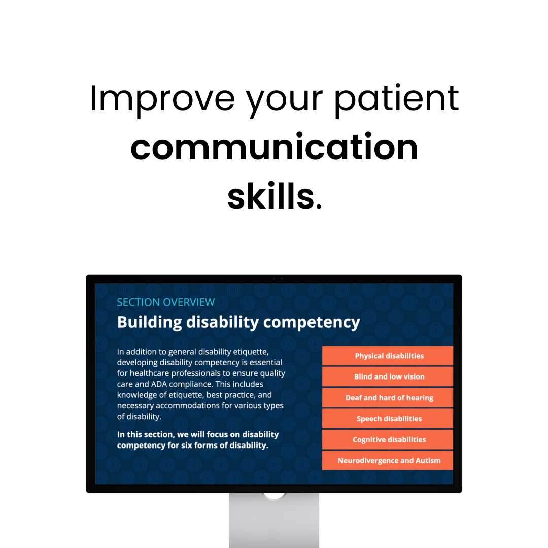 Disability Awareness & Person-Centered Care (1 CE)